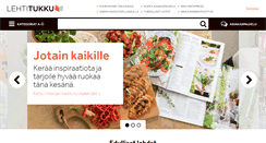 Desktop Screenshot of lehtitukku.fi
